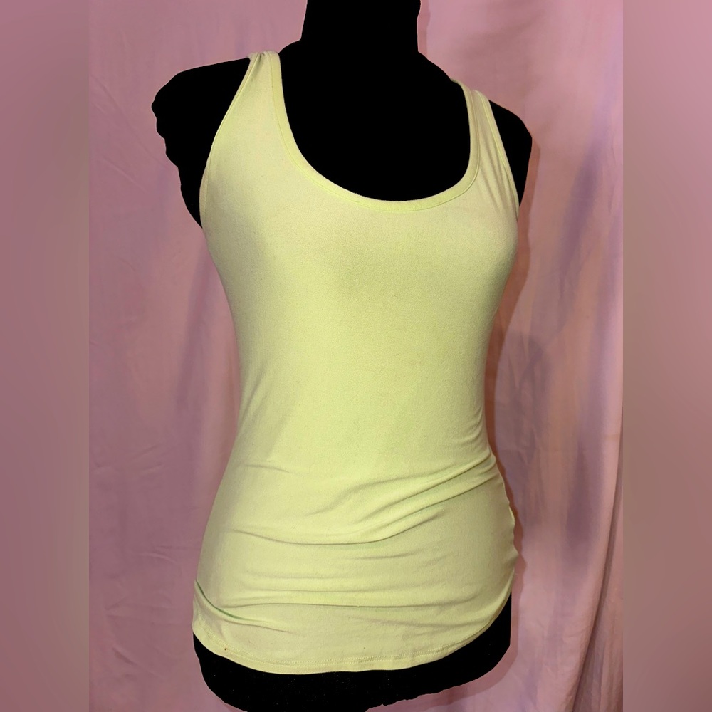 Basic Light Green Tank Top